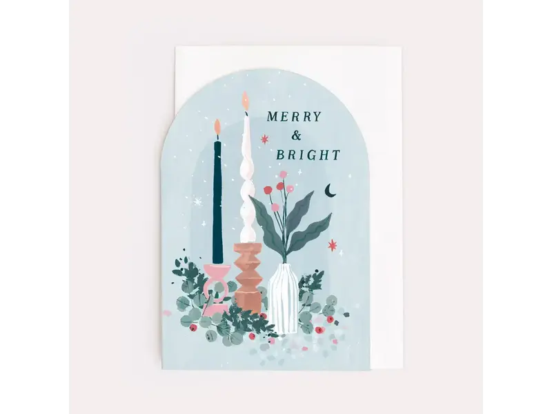 Sister Paper Co. Candles Christmas Cards