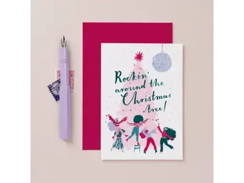 Sister Paper Co. Rockin' Christmas Tree Card