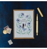 Sister Paper Co. Botanical Wedding Card | Newlyweds Wedding Greeting Cards