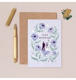 Sister Paper Co. Botanical Wedding Card | Newlyweds Wedding Greeting Cards