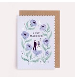 Sister Paper Co. Botanical Wedding Card | Newlyweds Wedding Greeting Cards