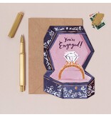 Sister Paper Co. Engagement Ring Box Card | Engagement & Wedding Cards