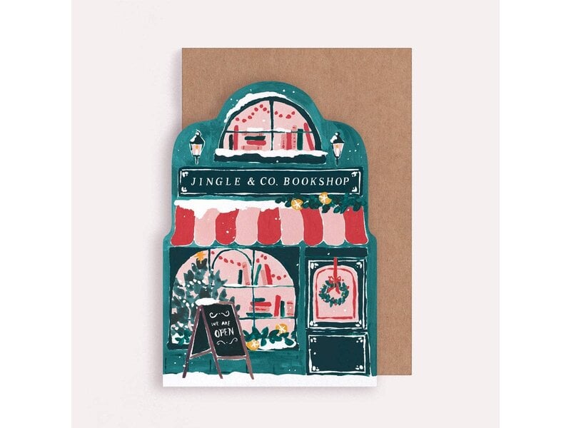 Sister Paper Co. Bookstore Christmas Card