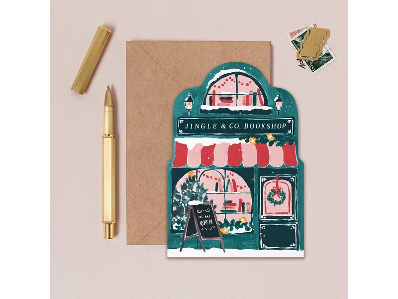 Sister Paper Co. Bookstore Christmas Card