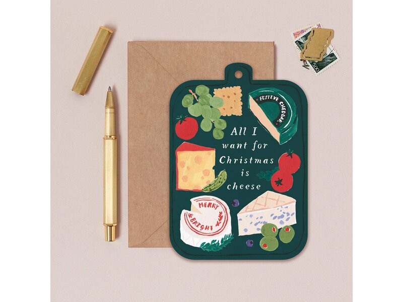 Sister Paper Co. Cheeseboard Christmas Card
