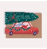 Sister Paper Co. Driving Home For Christmas Card