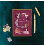 Sister Paper Co. Feline Festive Cats Christmas Card