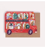 Sister Paper Co. Reindeer Bus Christmas Card
