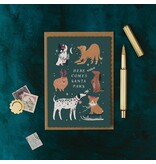 Sister Paper Co. Santa Paws Dogs Christmas Card