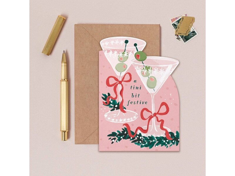 Sister Paper Co. Tini Bit Festive Christmas Card