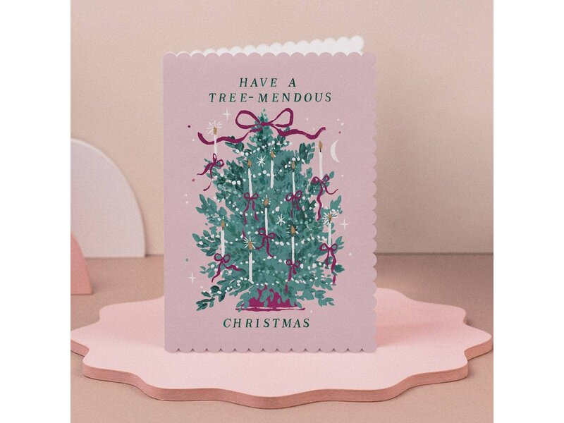 Sister Paper Co. Tree-mendous Christmas Card
