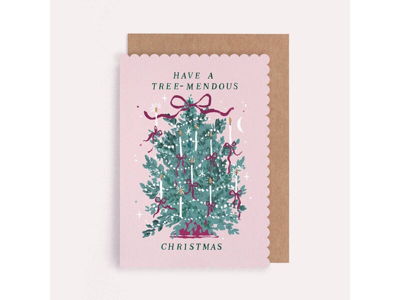 Sister Paper Co. Tree-mendous Christmas Card