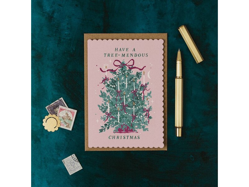 Sister Paper Co. Tree-mendous Christmas Card