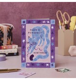 Sister Paper Co. Cat Purrfect Birthday Card | Cat Lover Birthday Cards