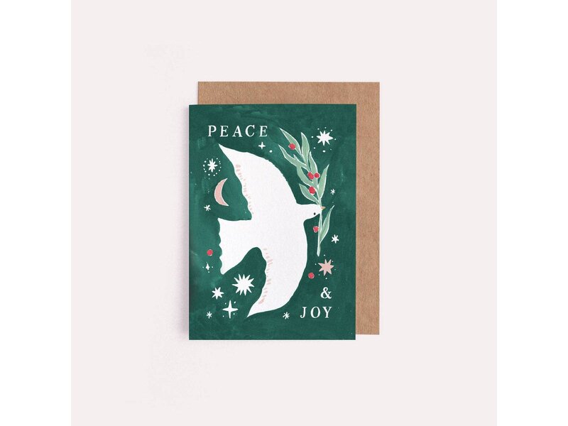 Sister Paper Co. Dove Mini Christmas Card