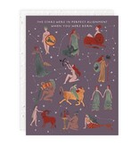 Seedlings Astrological Ladies - Birthday Card