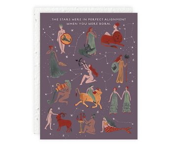 Astrological Ladies - Birthday Card
