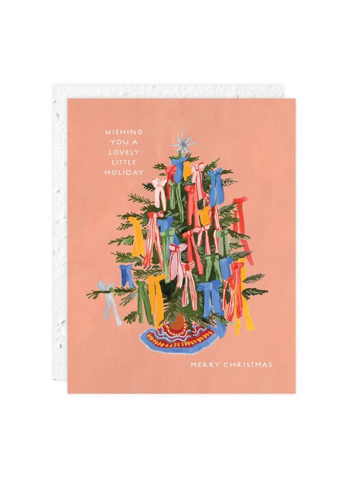 Christmas Bows - Holiday Card