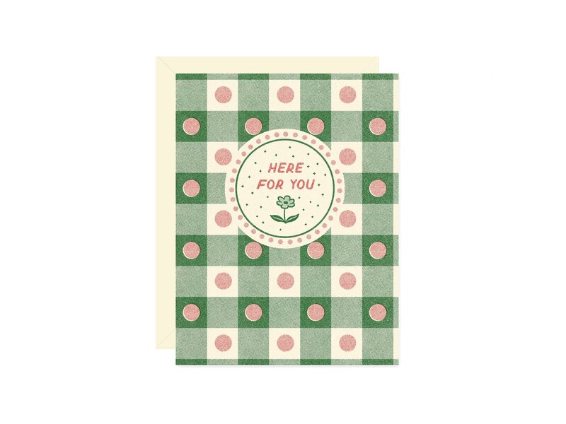 Wallflower Paper & Party Here For You Card