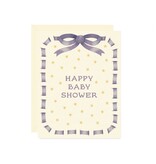Wallflower Paper & Party Ribbon Baby Shower Card