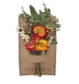 Andaluca Golden Strawflower Lively Mini Bouquet #236