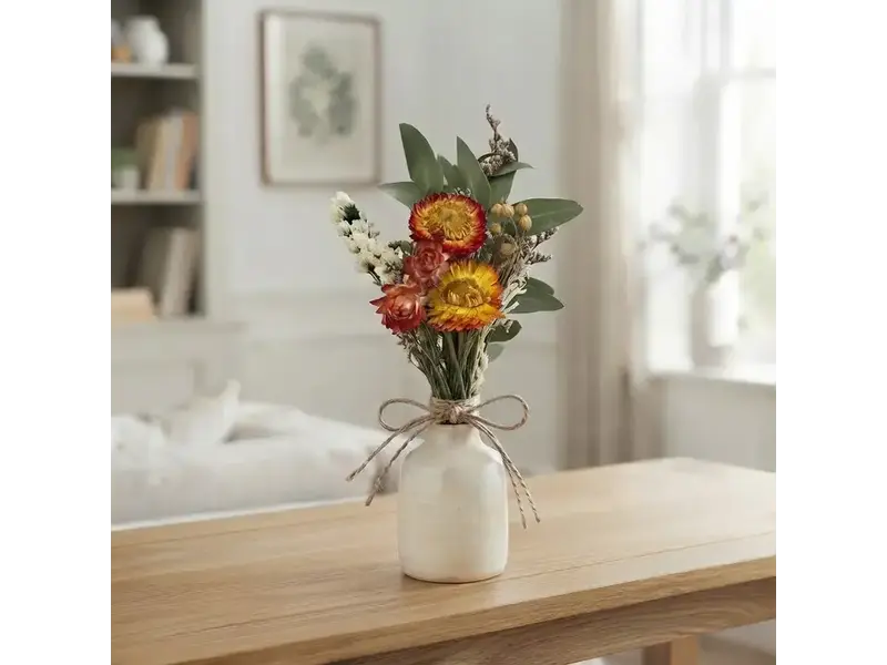 Andaluca Golden Strawflower Lively Mini Bouquet #236