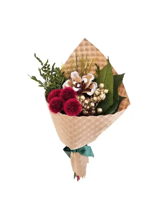 Mini Snow Tipped Pinecone Bouquet Bundle #262