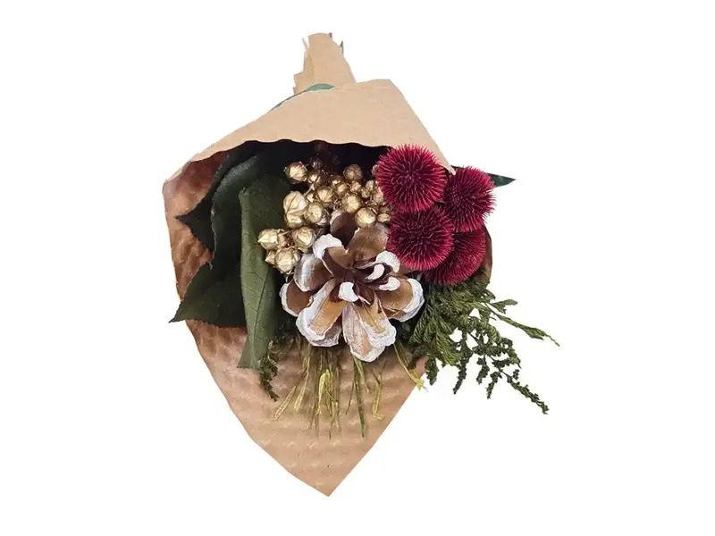 Andaluca Mini Snow Tipped Pinecone Bouquet Bundle #262