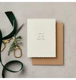 Katie Leamon A7 You're On the Nice List Mini Christmas Card