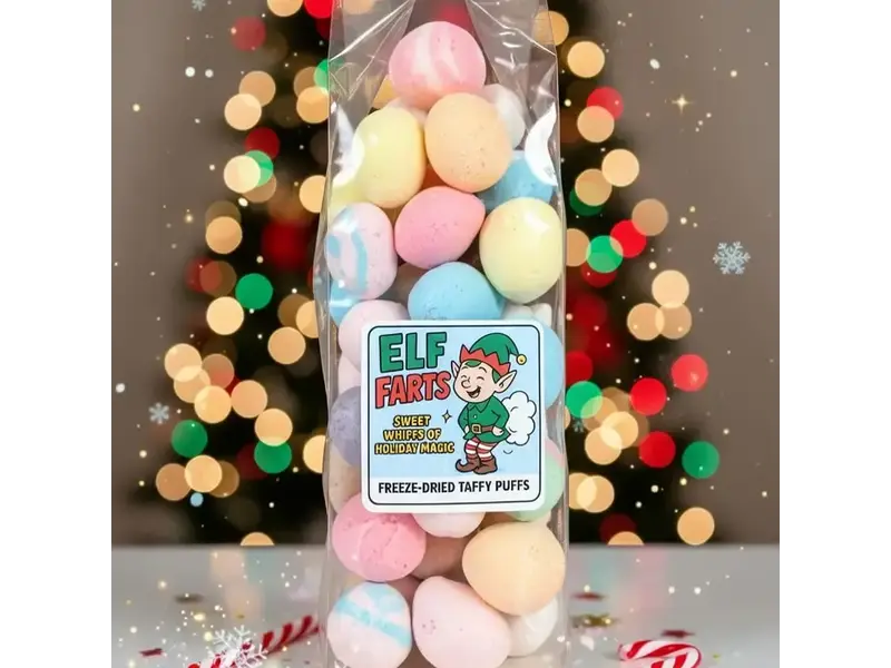 Taste of the Rockies Elf Farts - Freeze Dried Taffy Puffs