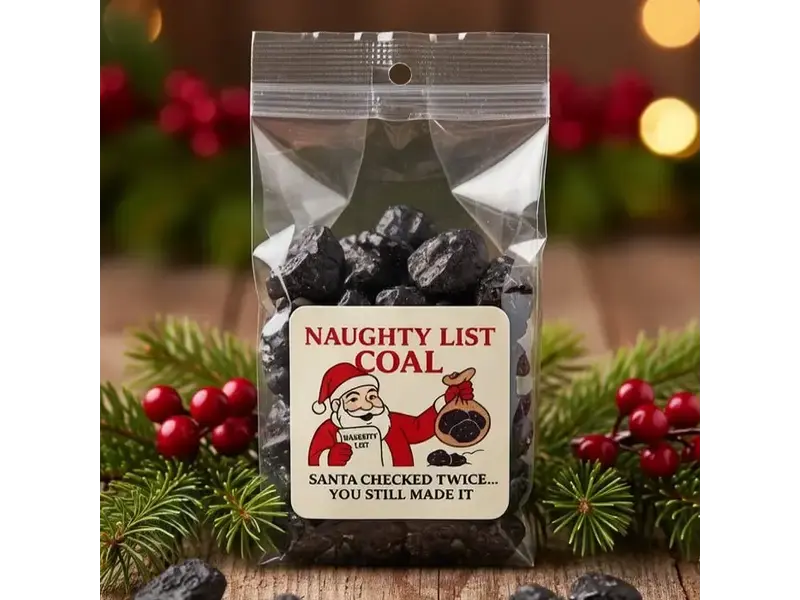 Taste of the Rockies Naughty List Coal