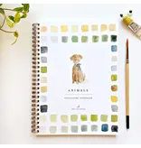 emily lex studio Animals Watercolor Workbook