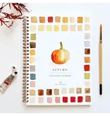 emily lex studio Autumn Watercolor Workbook
