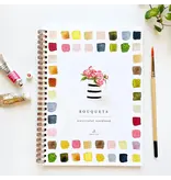 emily lex studio Bouquets Watercolor Workbook