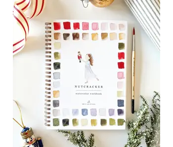 Nutcracker Watercolor Workbook
