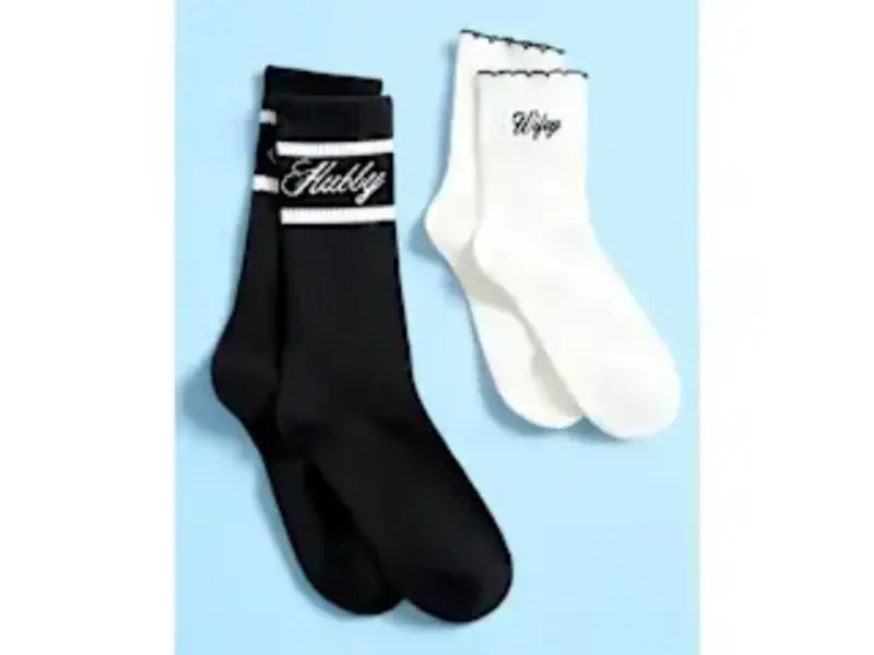 xo, Fetti Hubby Socks - Men's Sizes 9-12