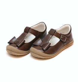 L'AMOUR Emma Autumn Bow T-Strap Mary Jane in Brown