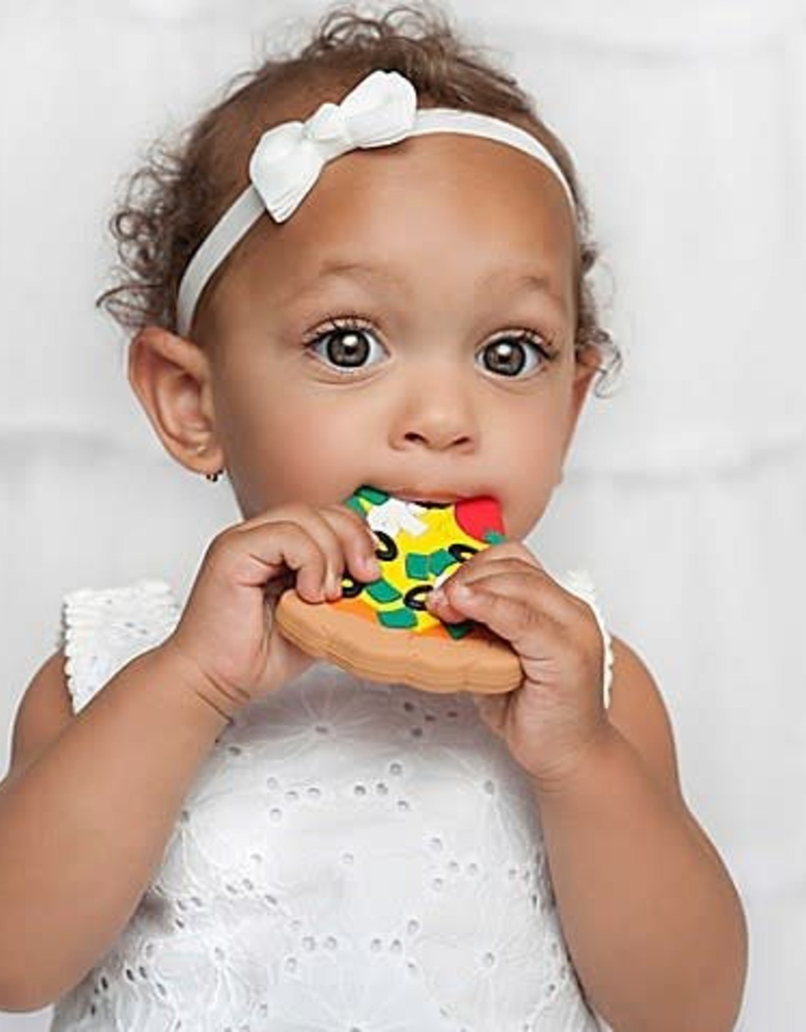 SilliChews Pizza Teether