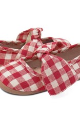 Livie and Luca Halley Ballet Flat in Red Gingham