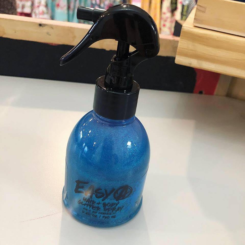 EasyA Hair & Body Glitter Spray in Blue - Marlee Janes EasyA Hair & Body Glitter Spray in Blue - Marlee Janes