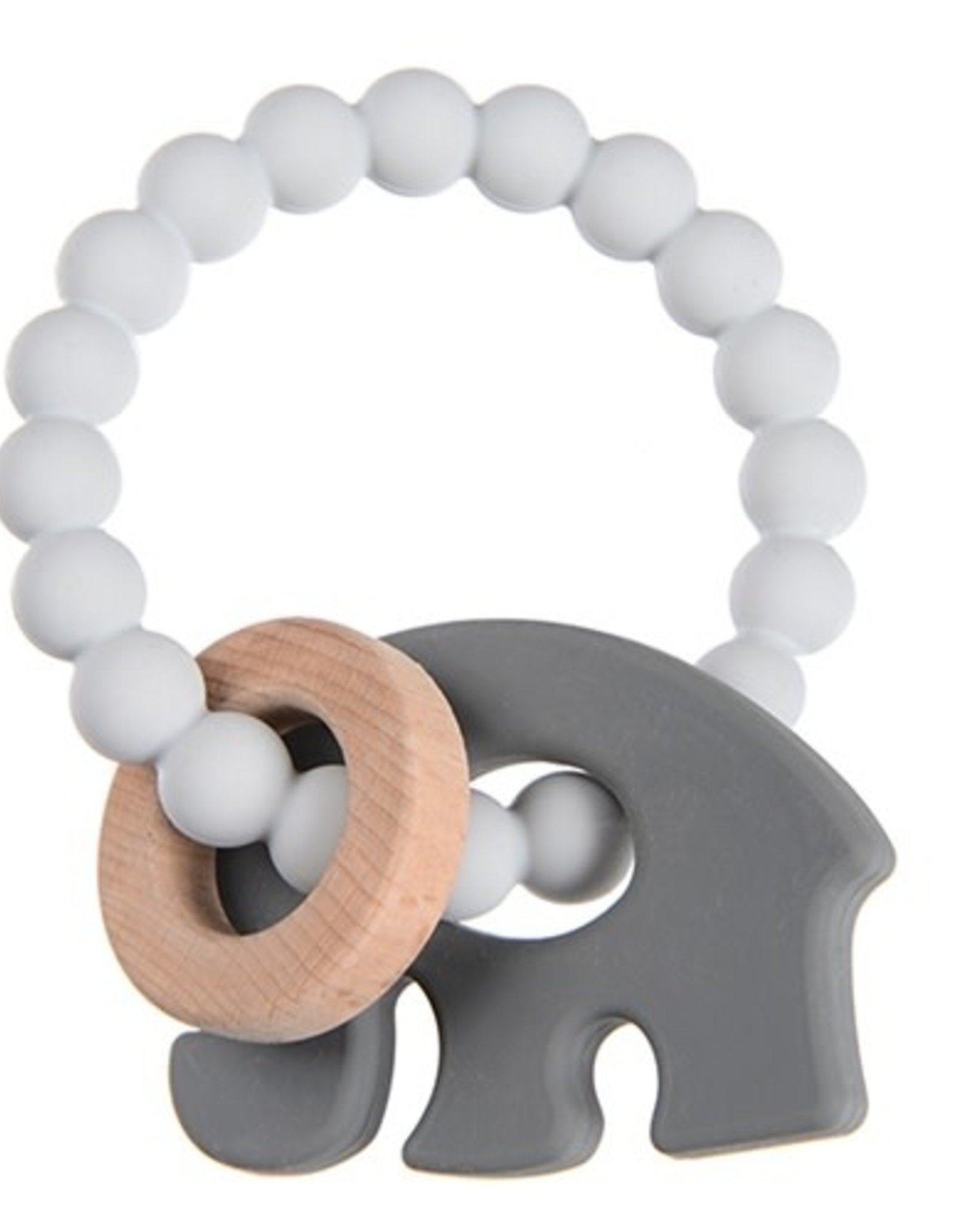 Chewbeads Brooklyn Teether-Light Grey