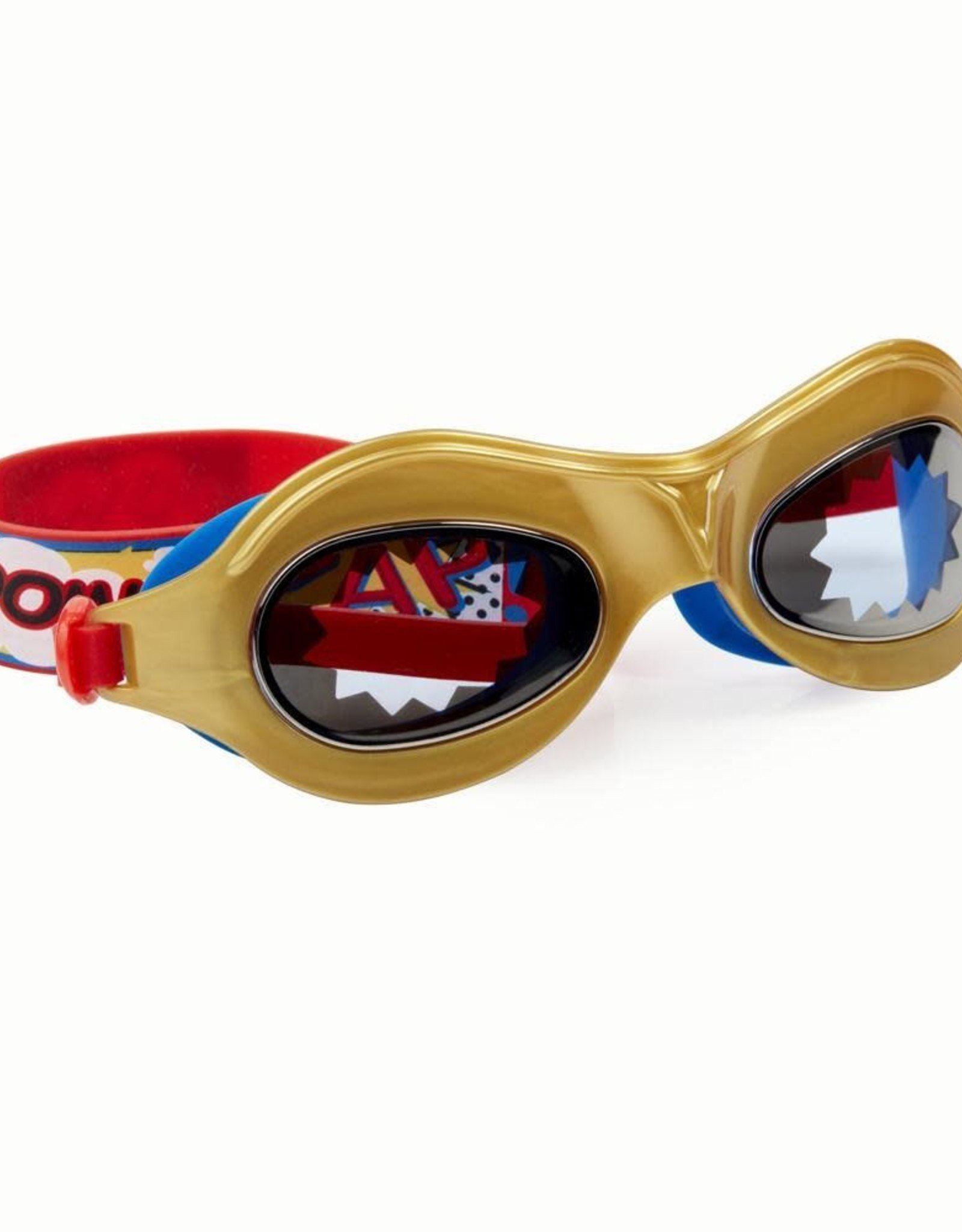Bling2O Swim Flash Gold Goggles