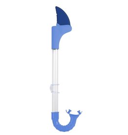 Bling2O Shark Fin Snorkel in Ocean Blue/Blue