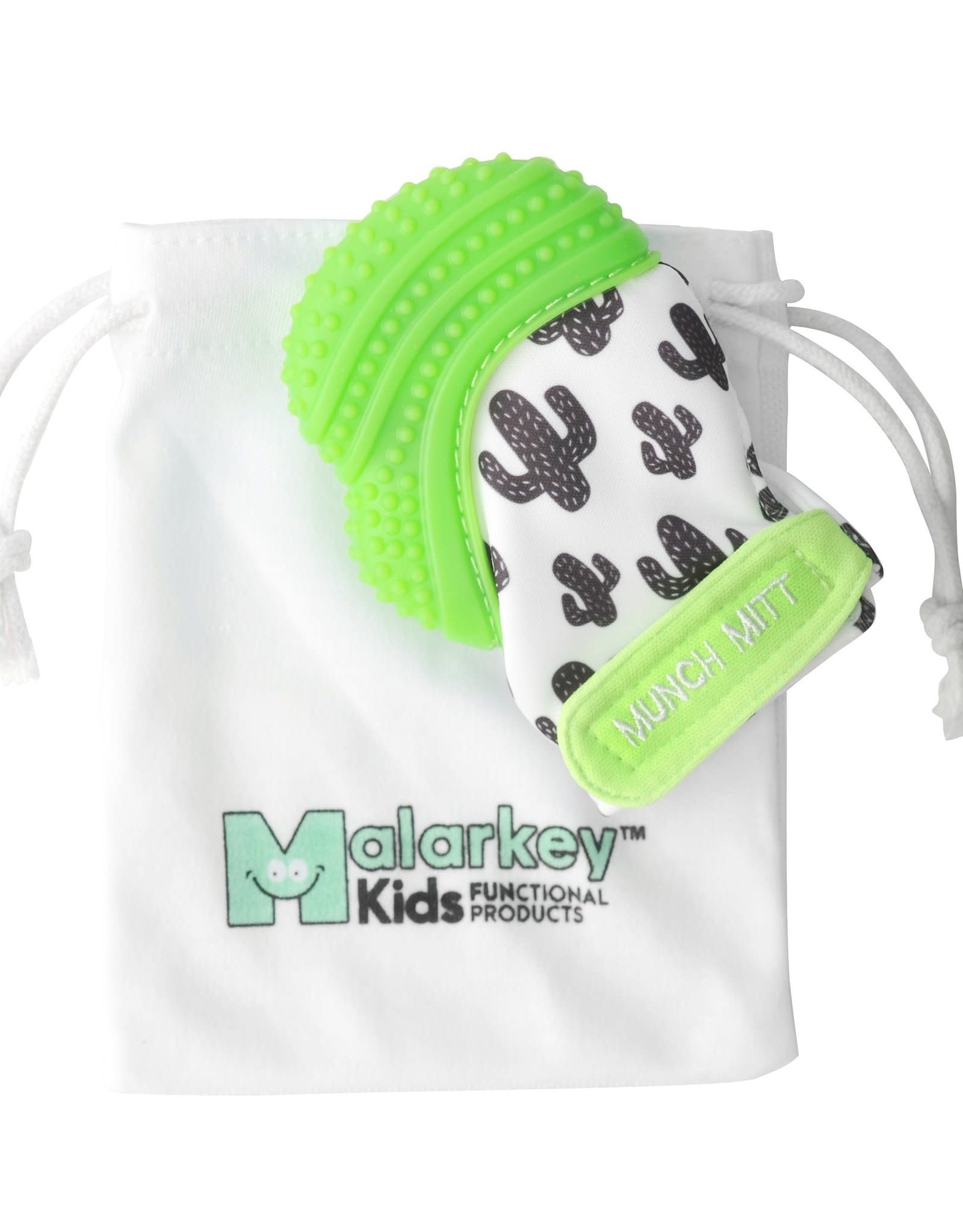 Malarkey Kids Munch Mitt in Green/Cactus