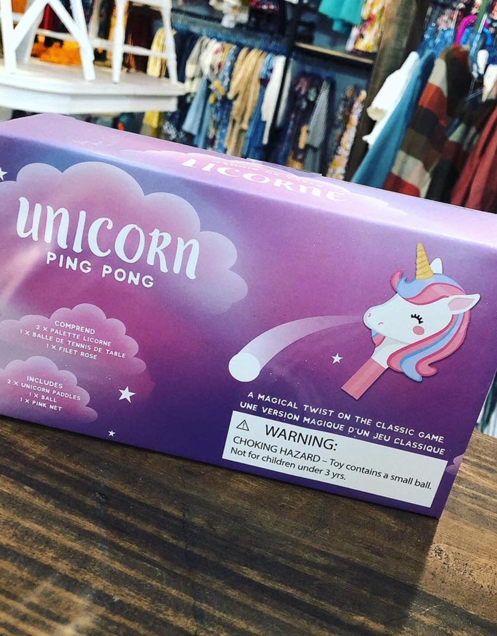 Iscream Unicorn Ping Pong