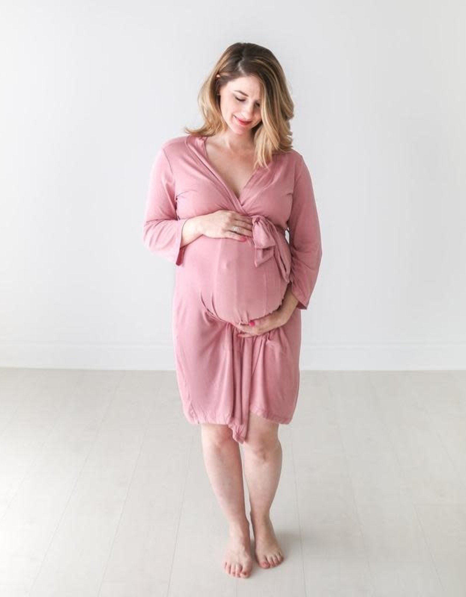 Posh Peanut Dusty Rose Mommy Robe