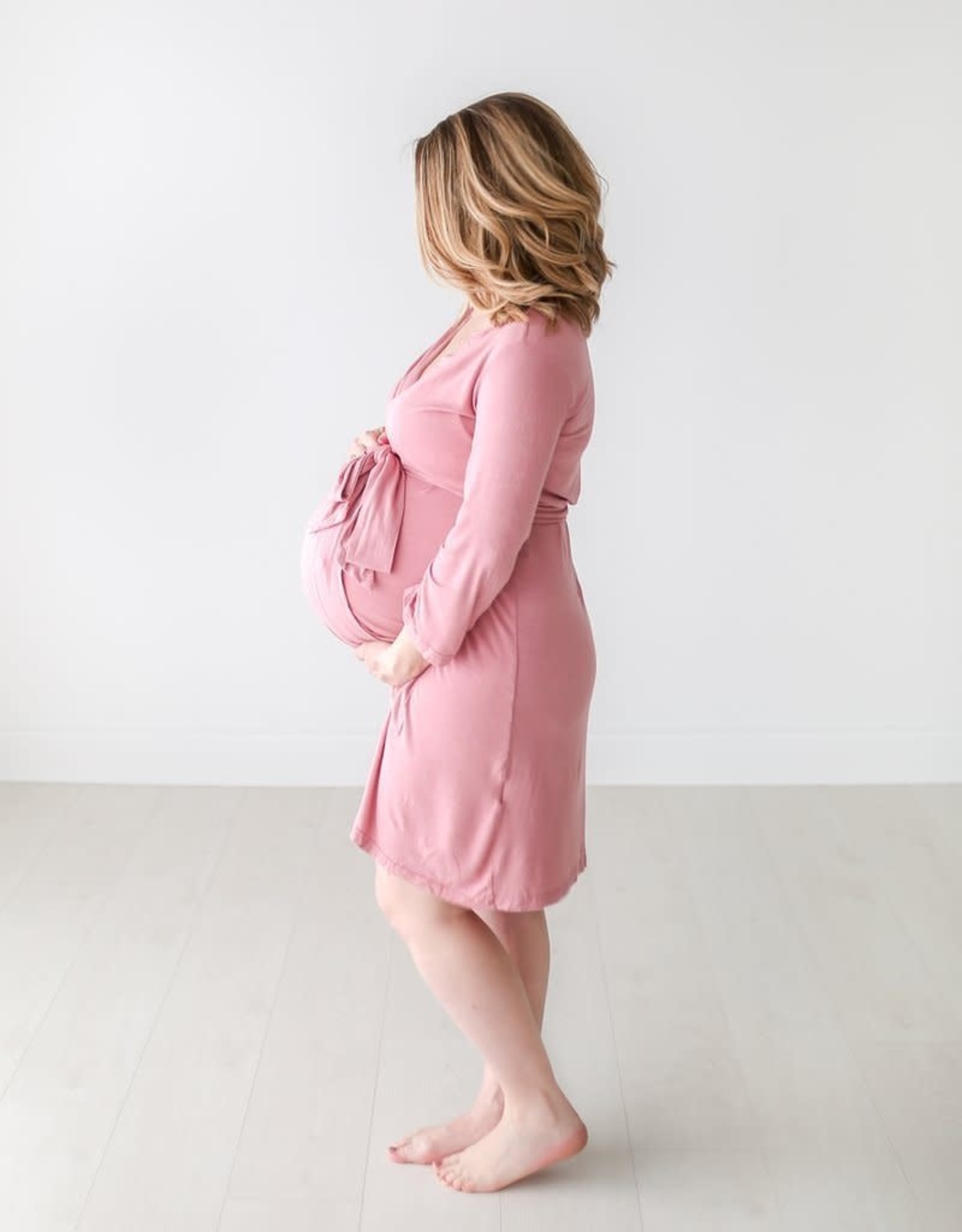 Posh Peanut Dusty Rose Mommy Robe