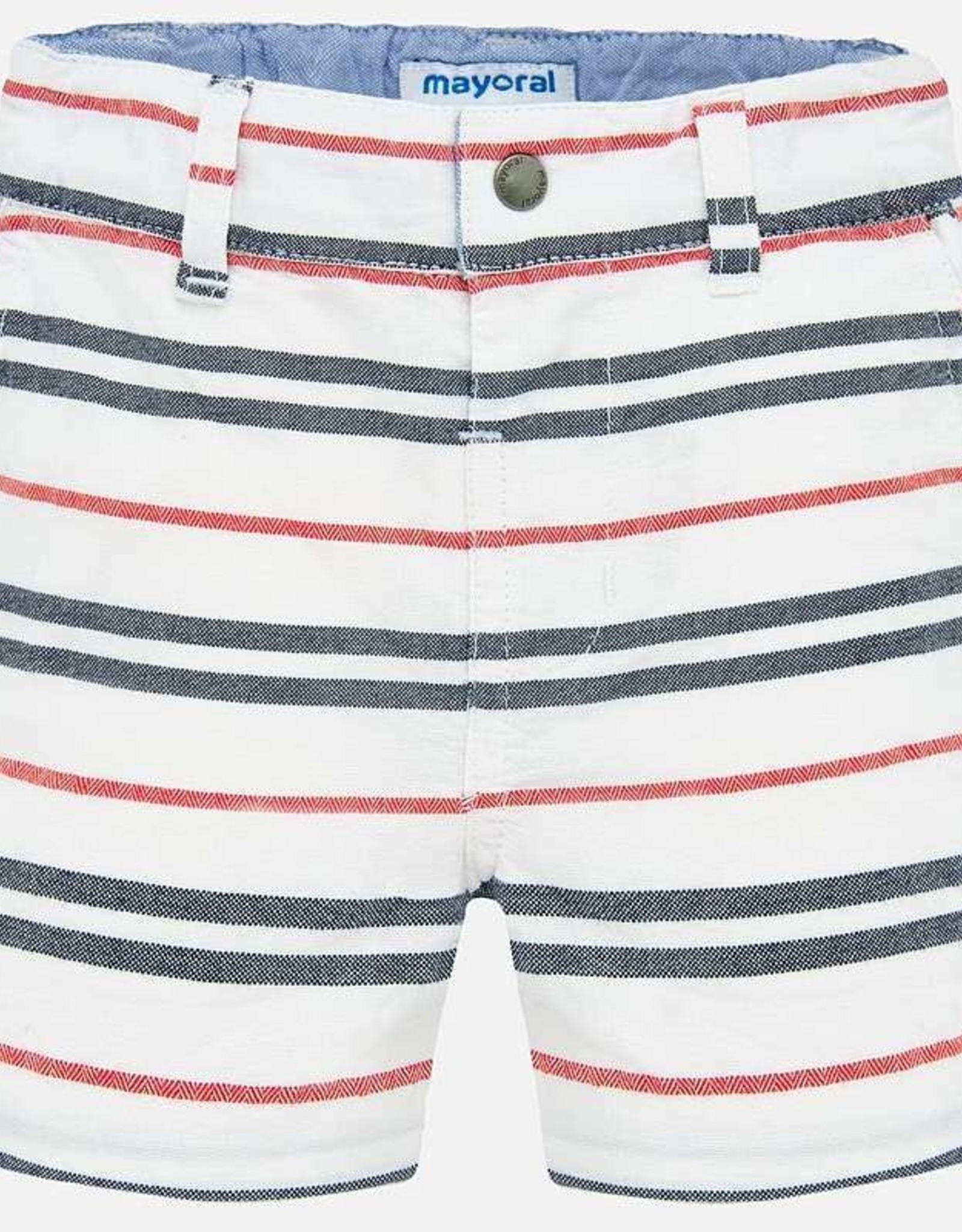 Striped Bermuda Shorts