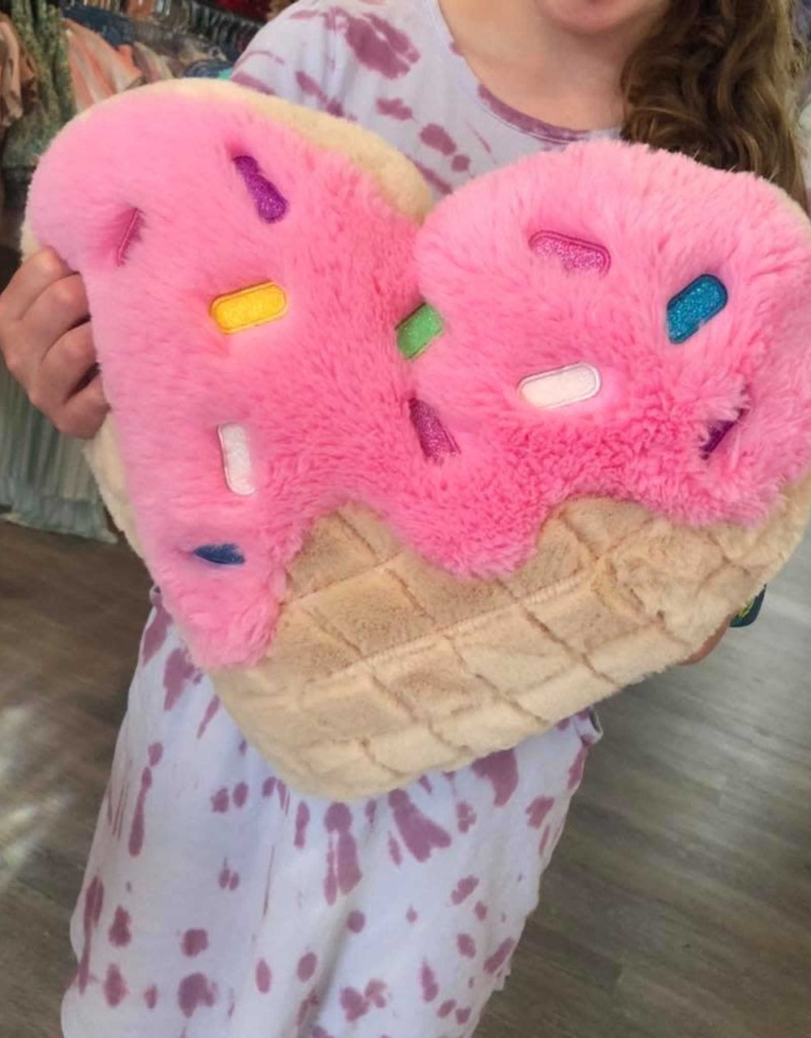 Iscream Waffle Heart Pillow Marlee Janes