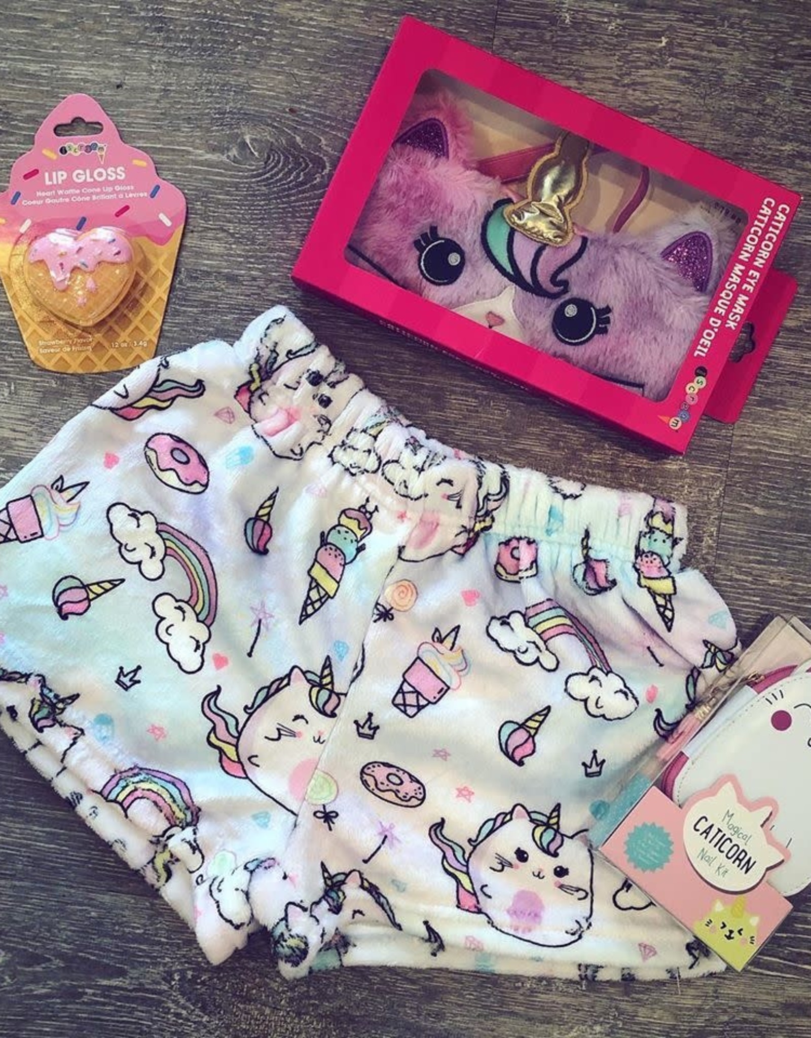 Iscream Caticorn Plush Shorts